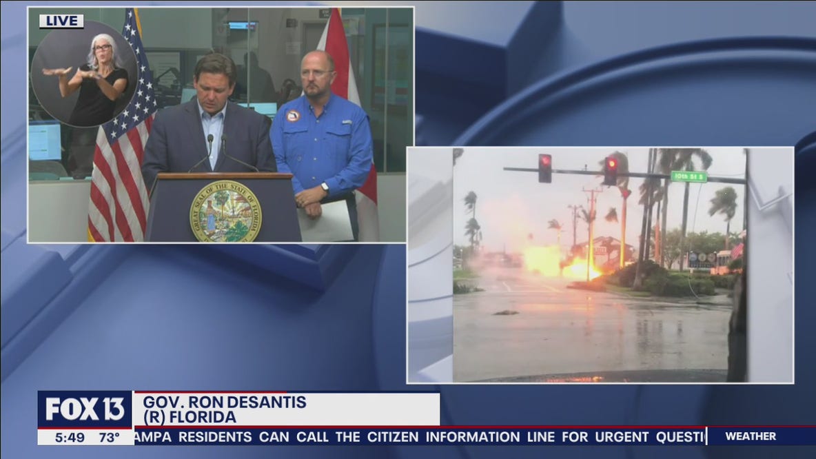 Gov. DeSantis 5:30 Wednesday press conference